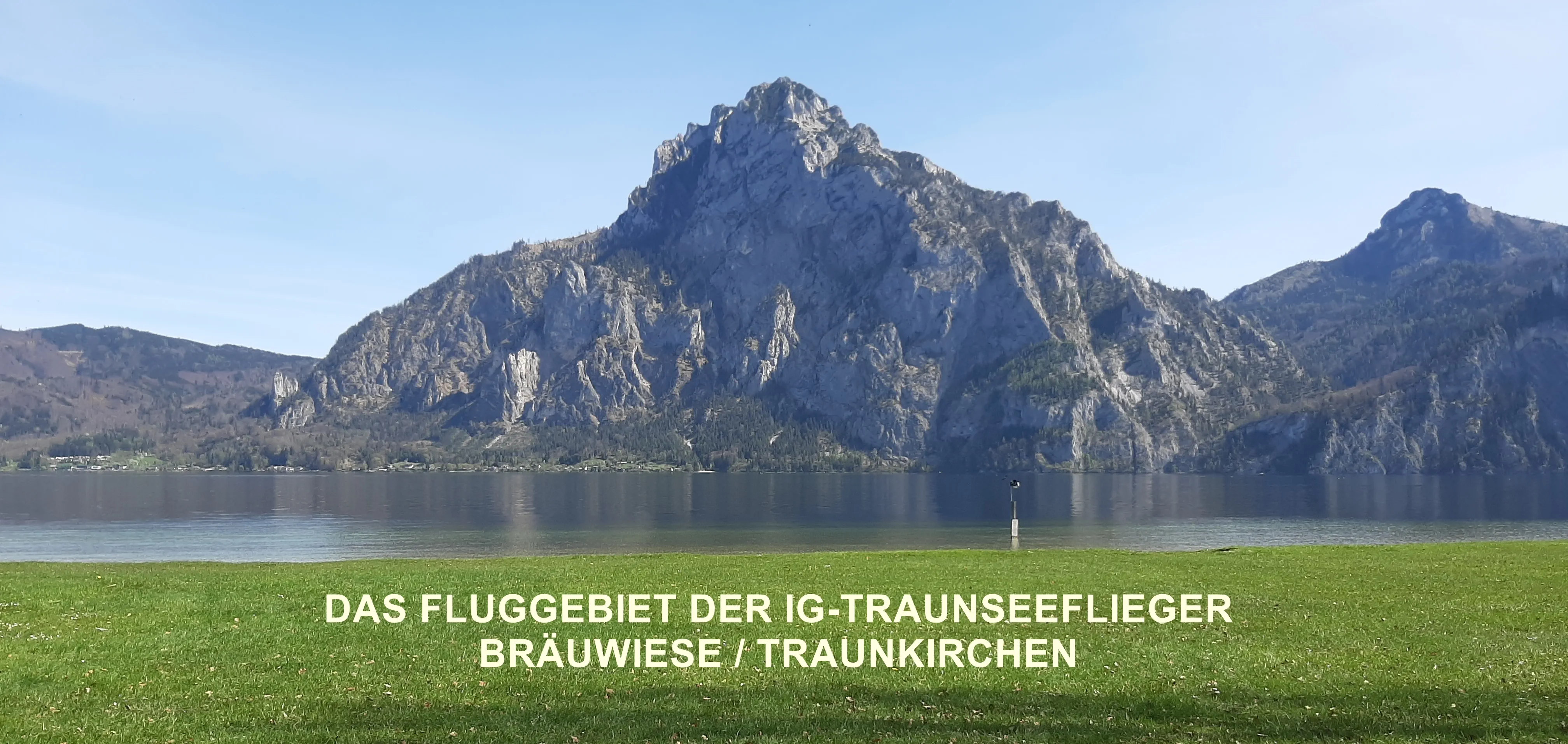 Das Fluggebiet der IG-Traunseeflieger